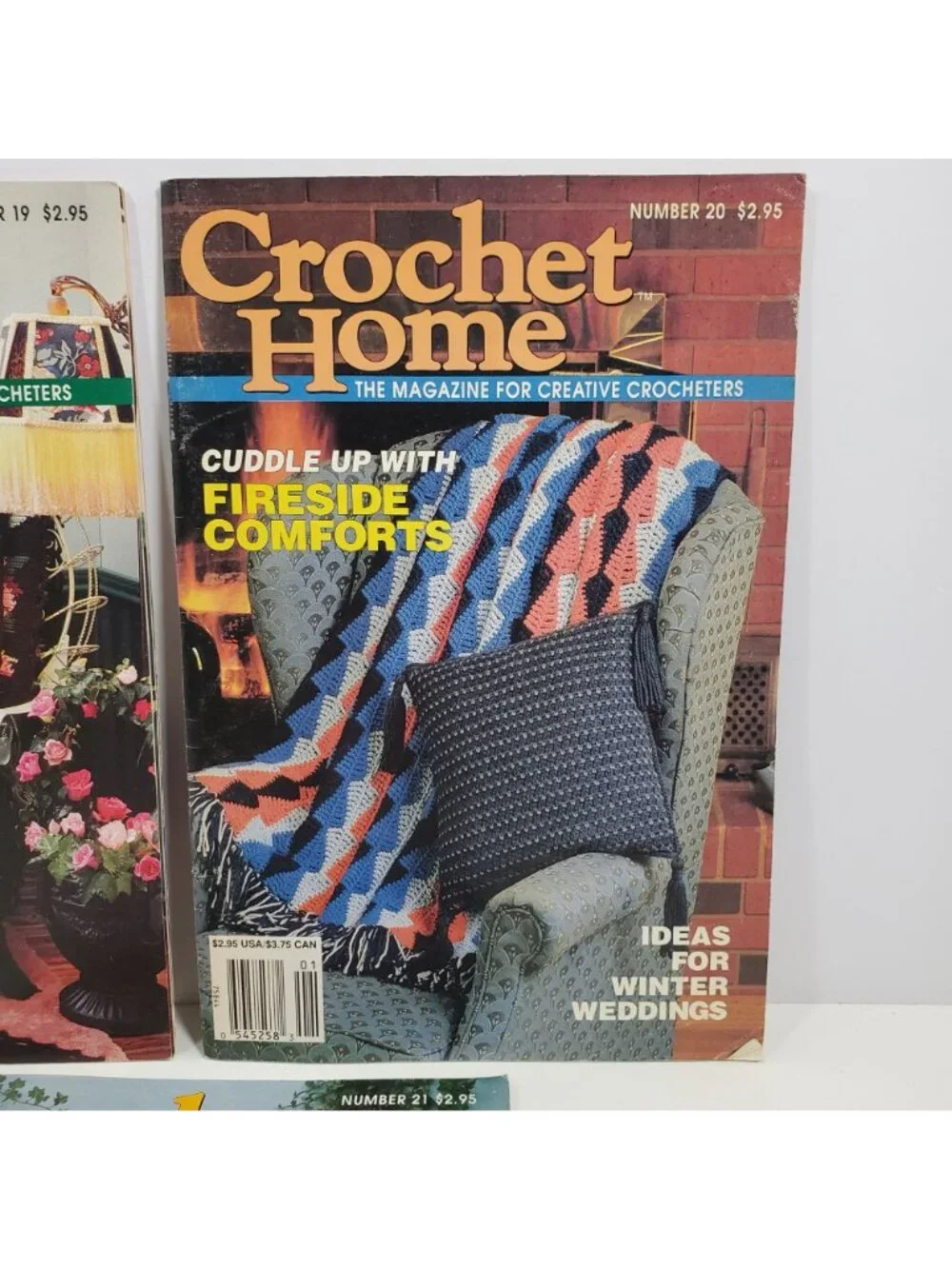 Crochet Home Magazine Issues 19 20 21 Creative Patterns 1990 1991